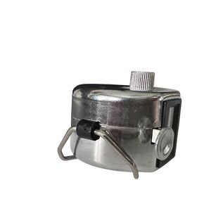 KW Hand Tally Counter Unisex OS Silver Good Mechanical 4-Digit Clicker Reset